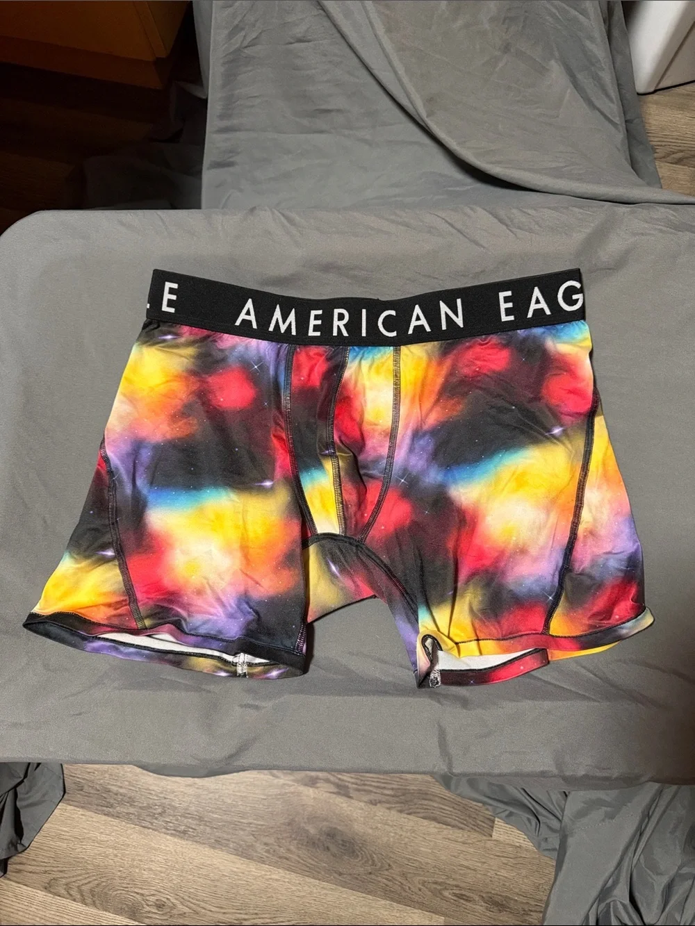 American Eagle Outfitters Men’s Tie-Dye Performance Boxer Briefs - Multicolor